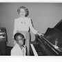 with Jerry Knox, first piano teacher